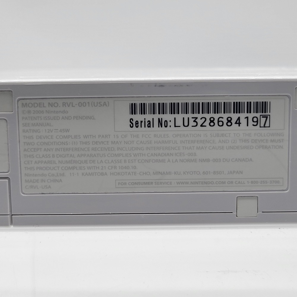 Nintendo Wii RVL-001 White Console Bundle GameCube Compatible w/ Controllers - Picture 10 of 13